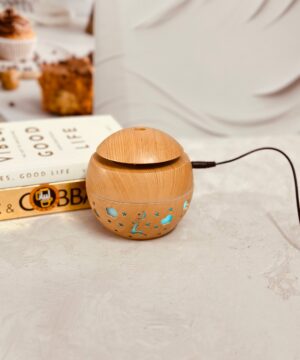 دستگاه بخور سرد کروی طرح چوب کریسمسی کد ON-UM633