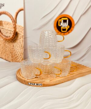 شات پیرکس بیضی طرح گندمی کد 62283