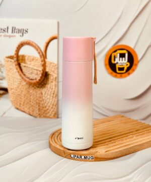 فلاسک استوانه ای آبرنگی پاستیلی کد 6220