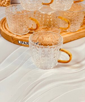 شات پیرکس بیضی طرح گندمی کد 62283