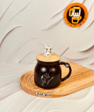ماگ سرامیکی گربه GOOD TIME کد 6258