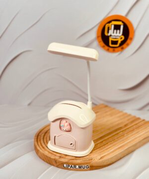 چراغ مطالعه و قلک طرح کلبه کد 6163