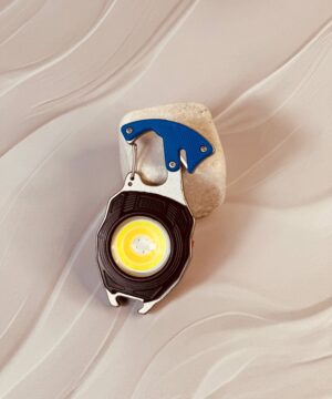 چراغ تاکتیکال چندکاره کمپینگ مدل LED Rechargeable Keychain Light W5147 کد 6246