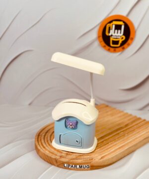 چراغ مطالعه و قلک طرح کلبه کد 6163