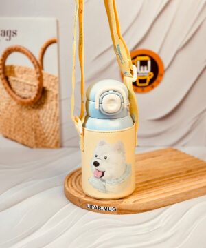 قمقمه استیل کیف دار برند DILLER کد 6192