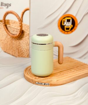 فلاسک استیل دسته دار دماسنج دار کد 6197