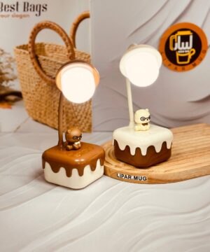 چراغ مطالعه خرس شکلاتی کد 6215