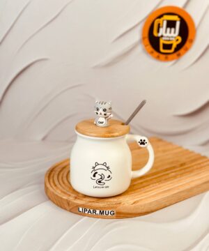 ماگ سرامیکی گربه GOOD TIME کد 6258