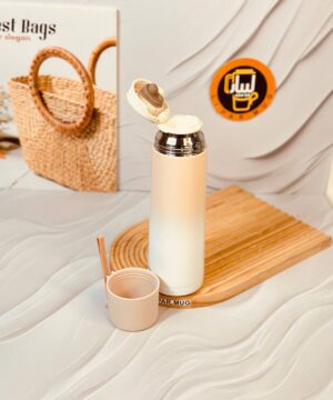 فلاسک استوانه ای آبرنگی پاستیلی کد 6220