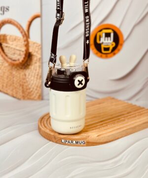 تراول ماگ گوش دار BOSHENG مات کد 6224