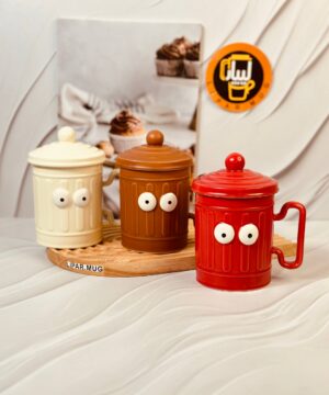 ماگ سرامیکی سطل چشم دار کد 6200