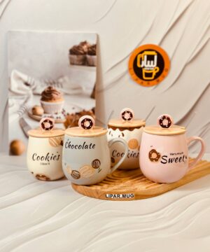 ماگ سرامیکی تپل شکلات و دونات کد 6227
