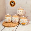 ماگ تپل بانی خرگوشه درب بامبو کد 7318