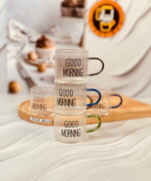 شات پیرکس GOOD MORNING شیار دار کوچک کد 619620