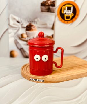 ماگ سرامیکی سطل چشم دار کد 6200