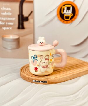 ماگ خرگوش نقاشی BUNNY کد 6173