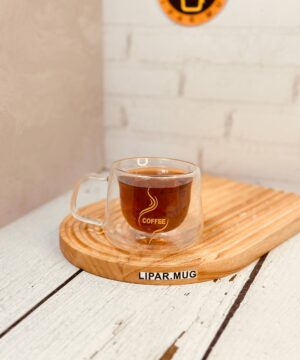 فنجان پیرکس دو جداره کد 6269