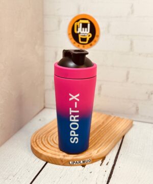 شیکر استیل باشگاهی 750 میل SPORT-X امبره ای کد 7296