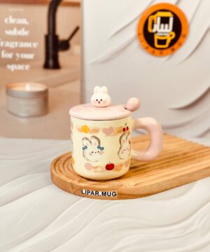 ماگ خرگوش نقاشی BUNNY کد 6173