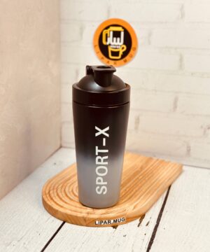 شیکر استیل باشگاهی 750 میل SPORT-X امبره ای کد 7296