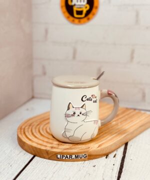 ماگ سرامیکی گربه درشت کد 7307