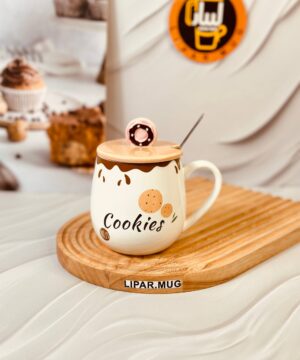 ماگ سرامیکی تپل شکلات و دونات کد 6227