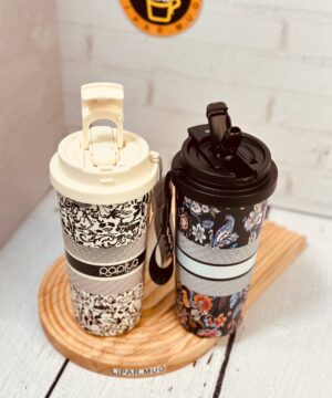 تراول ماگ دوحالته گل دار PAPITA کد 7310