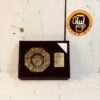 ست زیر سیگاری وفندک طرح عقاب کد 45458-21
