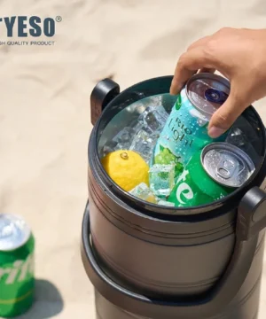 کول باکس پرتابل تایسو TYESO بزرگ حجم 6.6لیتر کد TS-01037