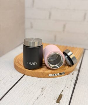 مینی فلاسک مات ENJOY حجم 90 میل کد EN-1796