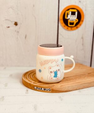 ماگ درب اینه ای HAPPY CAT کد 7343