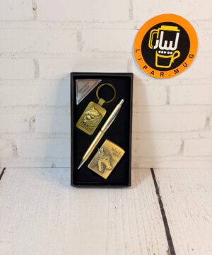 ست فندک و جاسوییچی خودکار دار کد 458-34