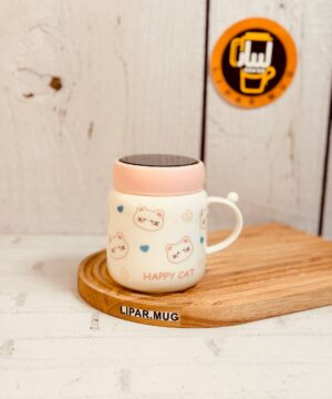 ماگ درب اینه ای HAPPY CAT کد 7343