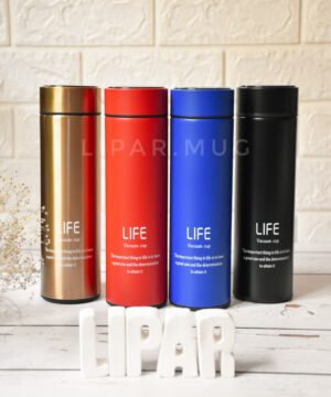 فلاسک دماسنج دار لایف