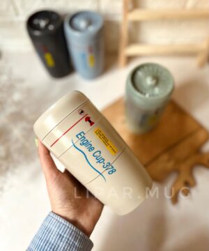 تراول ماگ همزن دار طرح موتور هواپیما