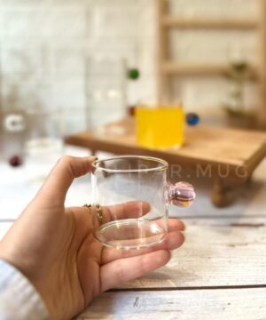 شات پیرکس دسته توپی رنگی