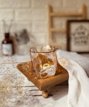 لیوان آب خوری بلور دفرمه
