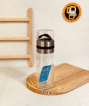 لیوان دمنوش Glass Cup کد 7383
