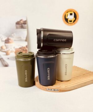 تراول ماگ بدنه پلاستیکی کافی coffee حجم 380 میل کد 1120