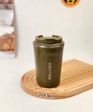 تراول ماگ بدنه پلاستیکی کافی coffee حجم 380 میل کد 1120