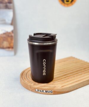 تراول ماگ بدنه پلاستیکی کافی coffee حجم 380 میل کد 1120