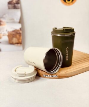 تراول ماگ بدنه پلاستیکی کافی coffee حجم 380 میل کد 1120