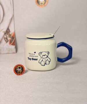 ماگ مربعی دسته 6 ضلعی TOY BEAR کد 7435