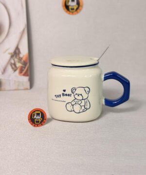 ماگ مربعی دسته 6 ضلعی TOY BEAR کد 7435