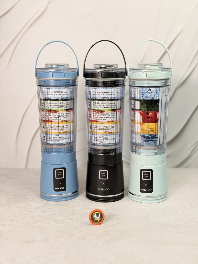 شیکر شارژی سوکانی SOKANY PORTABLE BLENDER کد SK-01023