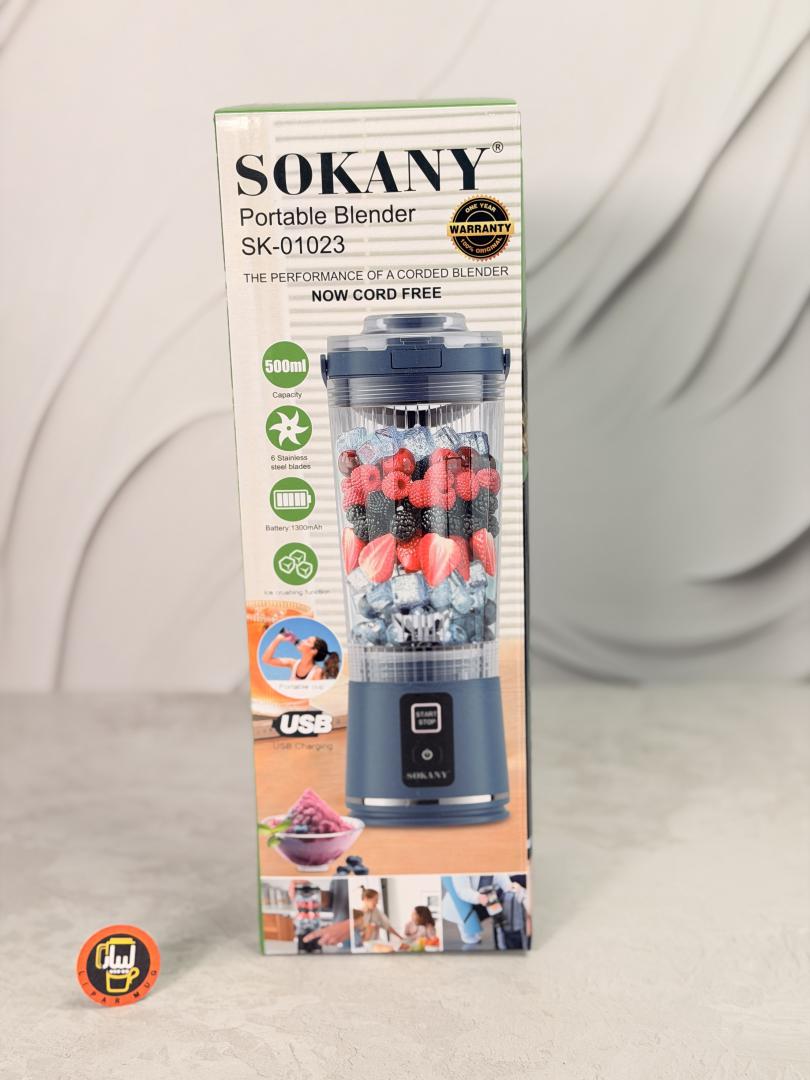 شیکر شارژی سوکانی SOKANY PORTABLE BLENDER کد SK-01023