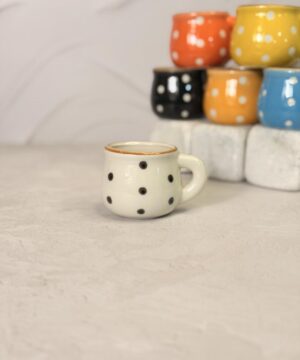 شات رجینالی خال دار رنگی کد 7472