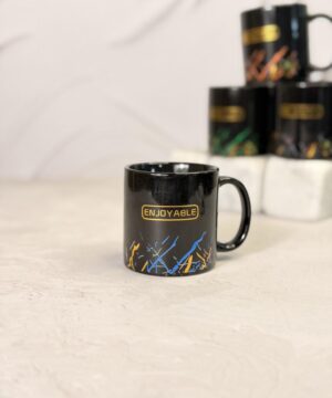 شات استوانه ای تکست مشکی کد 7478