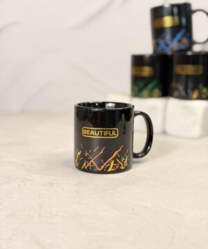 شات استوانه ای تکست مشکی کد 7478
