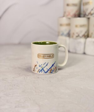 شات استوانه ای تکست سفید کد 7478